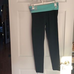 PINK Victoria Secret black leggings